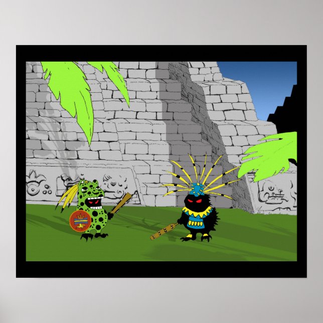 Pre-Columbian Hedgehogs Poster (Framsidan)