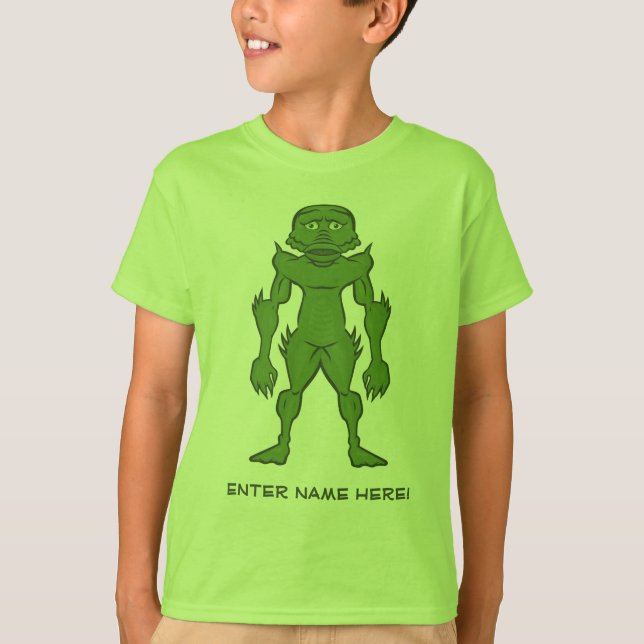 Pre-Gjort monster 3! Tee Shirt (Framsida)