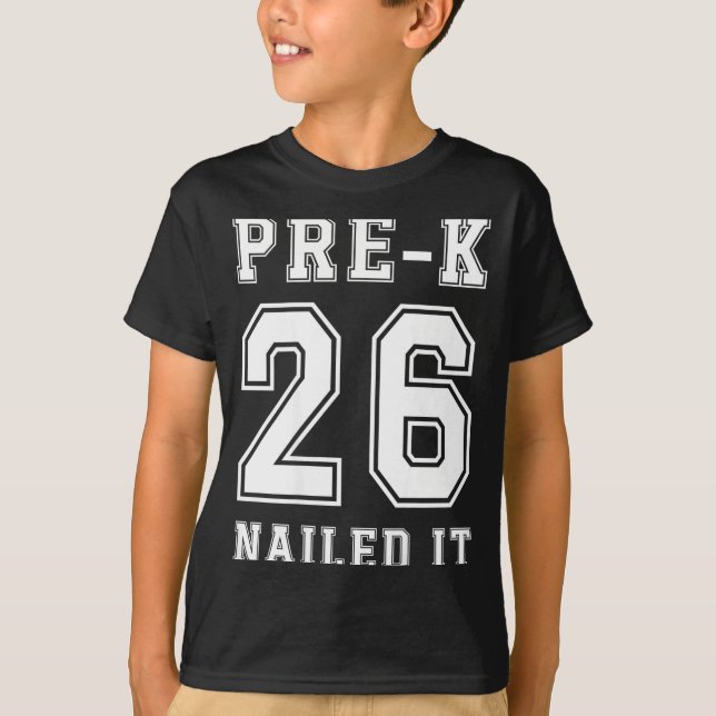 Pre Grad 2026 Fick Det Att Fungera Design T Shirt (Framsida)