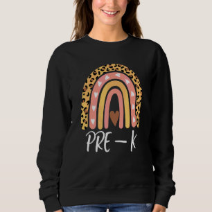 Pre K Boho Regnbåge Lärare Elev Lag 1:a Dag T Shirt