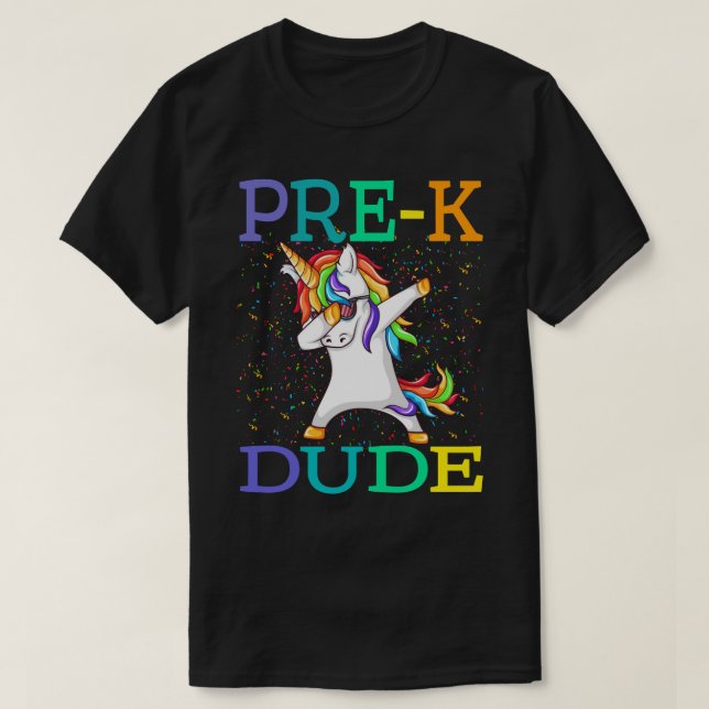 PRE-K Coola Sol-glass Back to school Gif T Shirt (Design framsida)