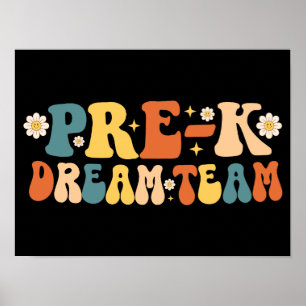 Pre-k Drömteam Poster