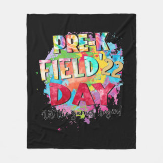 Pre-K Grade Field Day 2022 Let The Games Begin Kid Fleecefilt