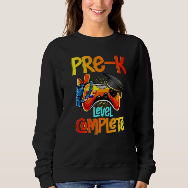 Pre-K Graduation Gamer Level Complete Video Game G T Shirt (Framsida)