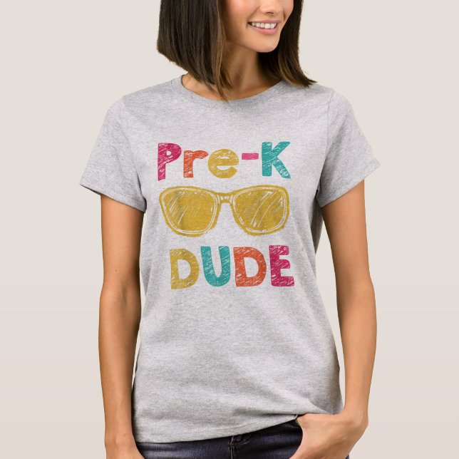 Pre k-kille , Förskolekille , T Shirt (Framsida)