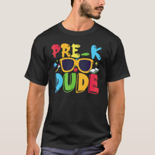 Pre K Kille Tillbaka Till Skolan Första Skoldagen  T Shirt