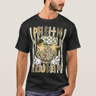 Pre-K Killen Första Skoldagen Förskola Pojke Kamou T Shirt