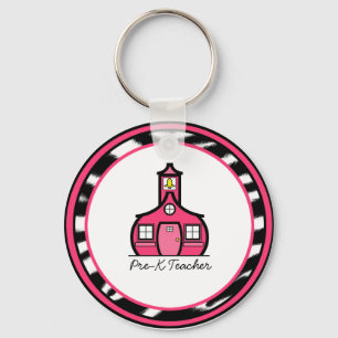 Pre-K lärare Keychain Nyckelring