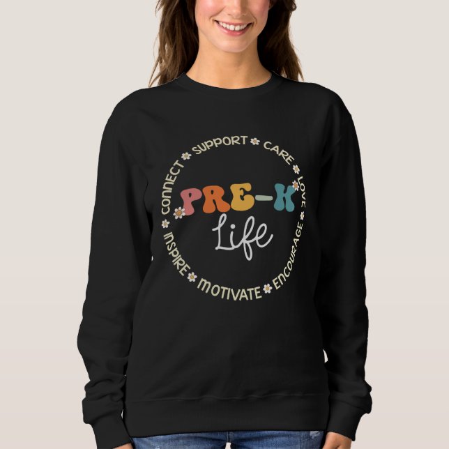 PRE K Life Appreciation Week Back to School T Shirt (Framsida)