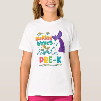 Pre-K Mermaid Back to School Shirt T