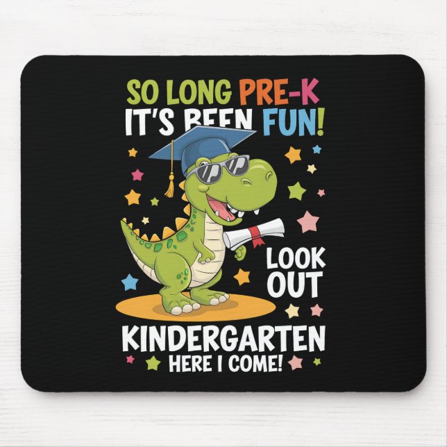 Pre K Student Kindergarten Dinosaur T Rex Musmatta (Framsidan)