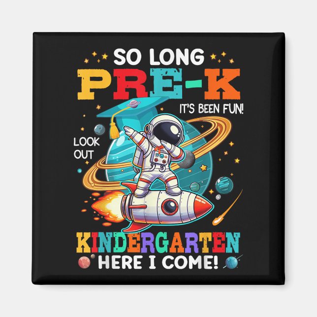 Pre-k Studenten Funny Preschool Student Boys Gir Magnet (Framsidan)