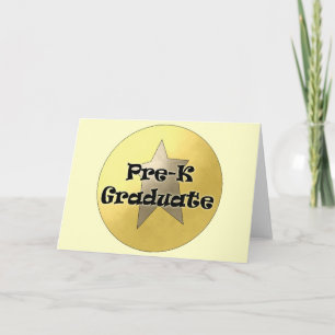 Pre-K studentengåvor Kort