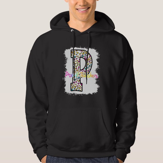Pre K Teacher Hoodie (Framsida)