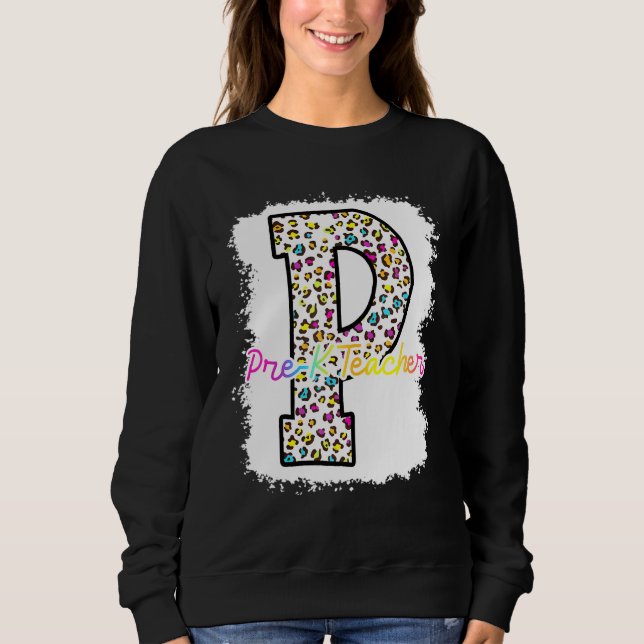Pre K Teacher T Shirt (Framsida)