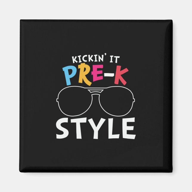Pre Kindergarten Pre Kindergarten Stil Magnet (Framsidan)
