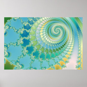 Pre liv - Fractalaffisch Poster