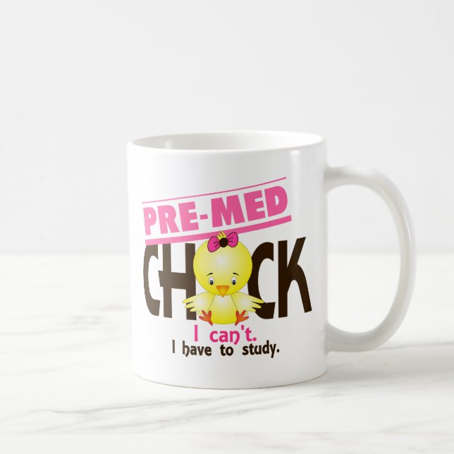 Pre-Med chick 1 Kaffemugg (Höger)