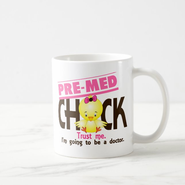 Pre-Med chick 3 Kaffemugg (Höger)