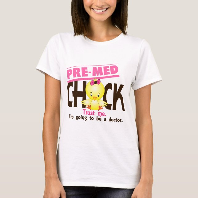 Pre-Med chick 3 Tröja (Framsida)