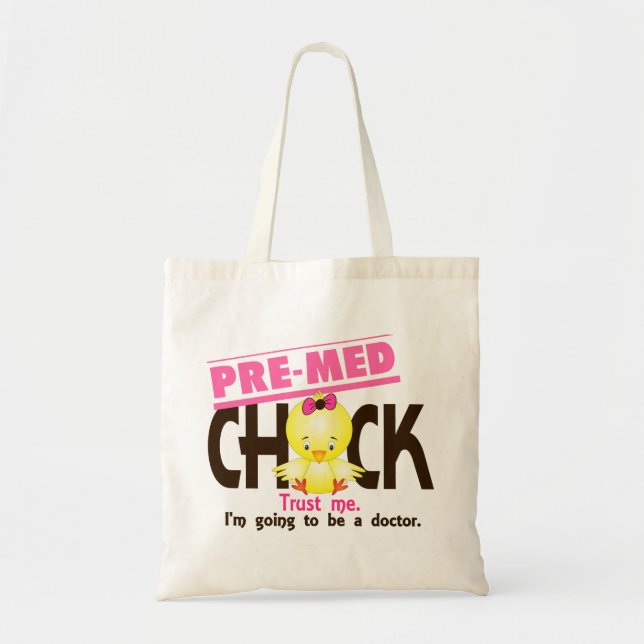 Pre-Med chick 3 Tygkasse (Framsidan)