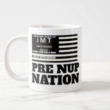 PRE NUP NATION. Specialitet Mugg
