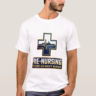 Pre-Nursing Future US Navy Nurse-korset T Shirt
