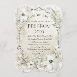 Pre-PromJunior, Underbar Gatsby, Guld,silver,paren Spara Datumet