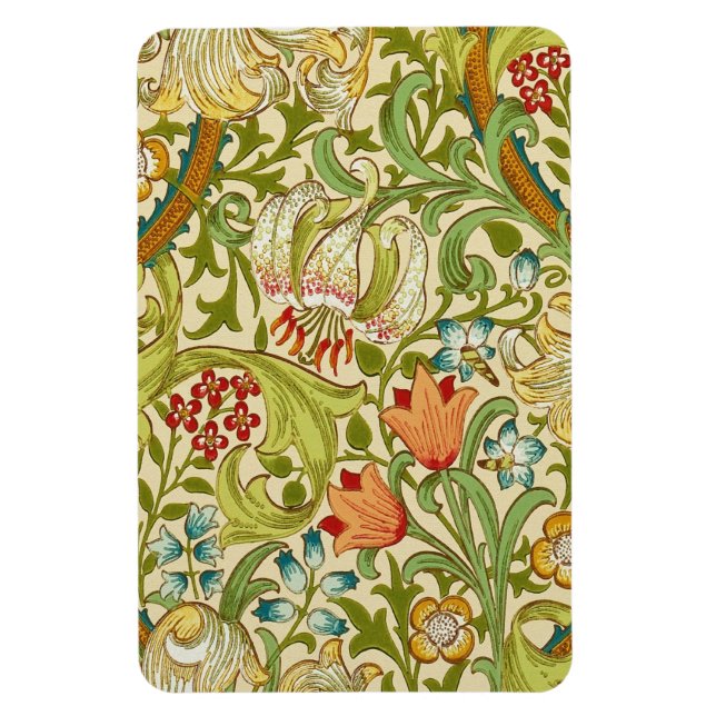 Pre-Raphaelite för William Morris guld- Magnet (Vertikal)