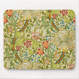 Pre-Raphaelite för William Morris guld- Musmatta