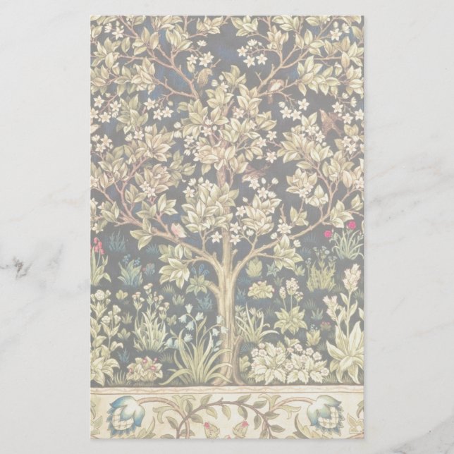 Pre-Raphaelite för William Morris livets Brevpapper (Framsida)