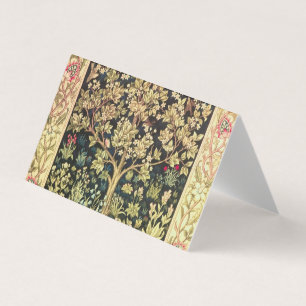 Pre-Raphaelite för William Morris livets Visitkort