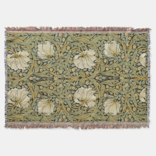 Pre-Raphaelite för William Morris Pimpernelvintage Filt