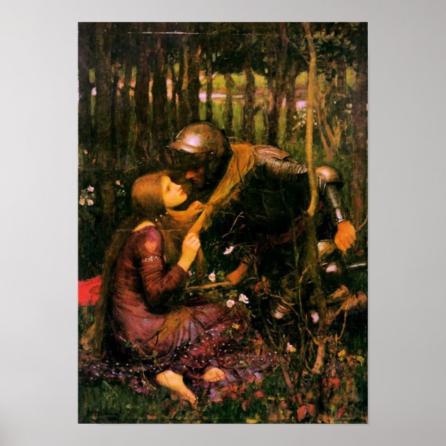 Pre-Raphaelite Poster av John Waterhouse (Framsidan)