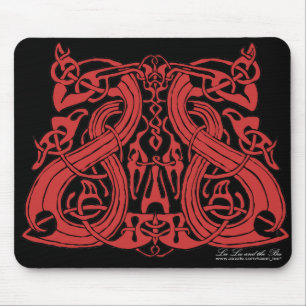 Pre röda Viking, mousepad Musmatta