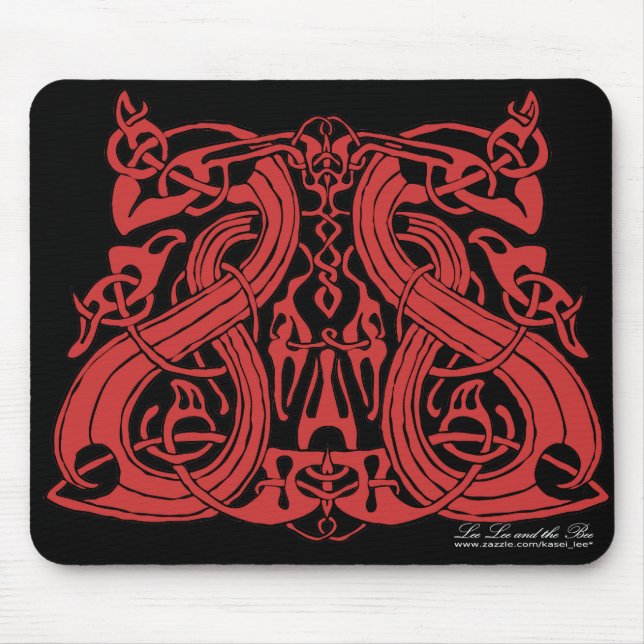 Pre röda Viking, mousepad Musmatta (Framsidan)