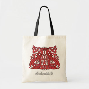 Pre röda Viking, shopping bag Tygkasse
