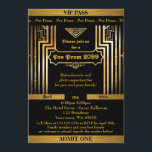 Pre studentbalinbjudan, Gatsby stil, biljett, Inbjudningar<br><div class="desc">" Pre-Studentbal inbjudan", "Pre studentbal-", Quinceanera, "sweet sixteen-", "Gatsby stil", chic, "svart & guld", "monogrambaksida" som är redigerbar Du kan ändra vid någon text, till exempel PASSERAR VIP, EN MEDGER, etc.…, /> < Anniversaire 21ans, stilunderbar-Gatsby, biljett, noir&or, monogram som är modifierbar. StudentbalPensionär-Junior, den underbara studentbalen som är röd, marinen, svart...</div>