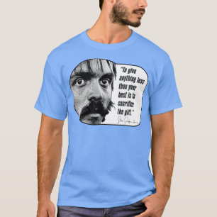 PRE till Ge allt mindre pågående citattecken för m T Shirt