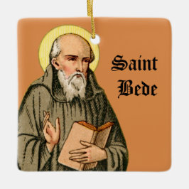 Preaching of the Venerable Bede (P 008) Julgransprydnad Keramik
