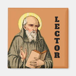 Preaching of the Venerable Bede (P 008) Magnet