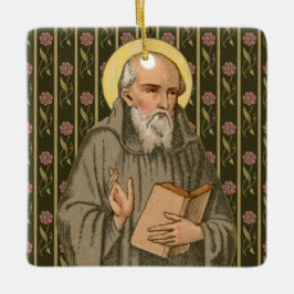 Preaching of the Venerable Bede (P 008). Offert) Julgransprydnad Keramik