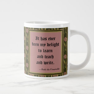 Preaching of the Venerable Bede (P 008; Offert) Jumbo Mugg