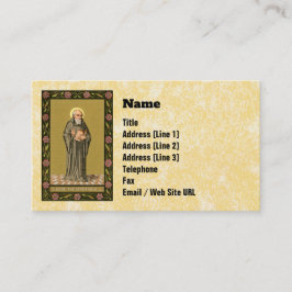 Preaching of the Venerable Bede (P 008) Visitkort