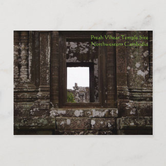 Preah Vihear Temple, Kambodja Vykort