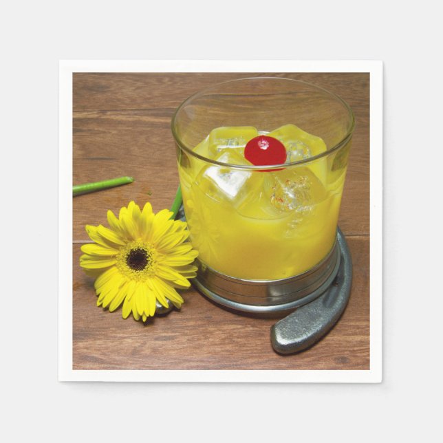 Preakness Stakes Cocktail Napkins Pappersservett (Framsidan)