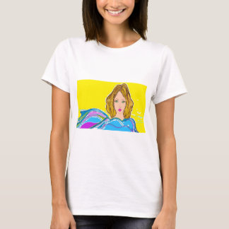 Preciosa mujer verano. t shirt
