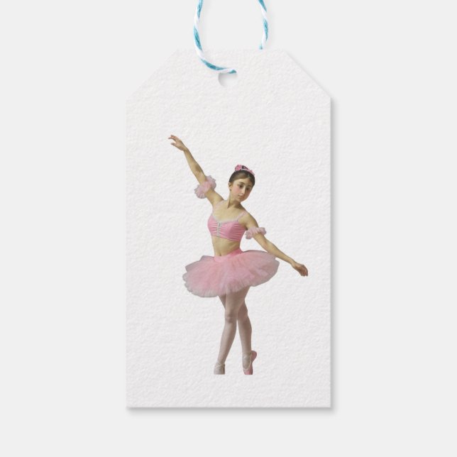 Preciosas bailarinas presentetikett (Baksidan)