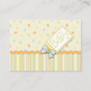 Precious Baby Reminder Notecard Tilläggskort