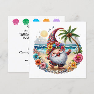Precious Beach Gnome - Temainbjudan Inbjudningar